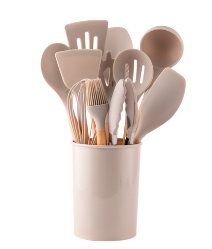 Silicone Kitchen Utensils | Multi-Piece Cooking Set