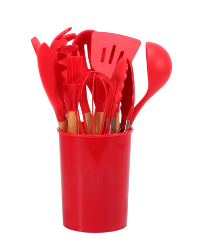 Silicone Kitchen Utensils | Multi-Piece Cooking Set