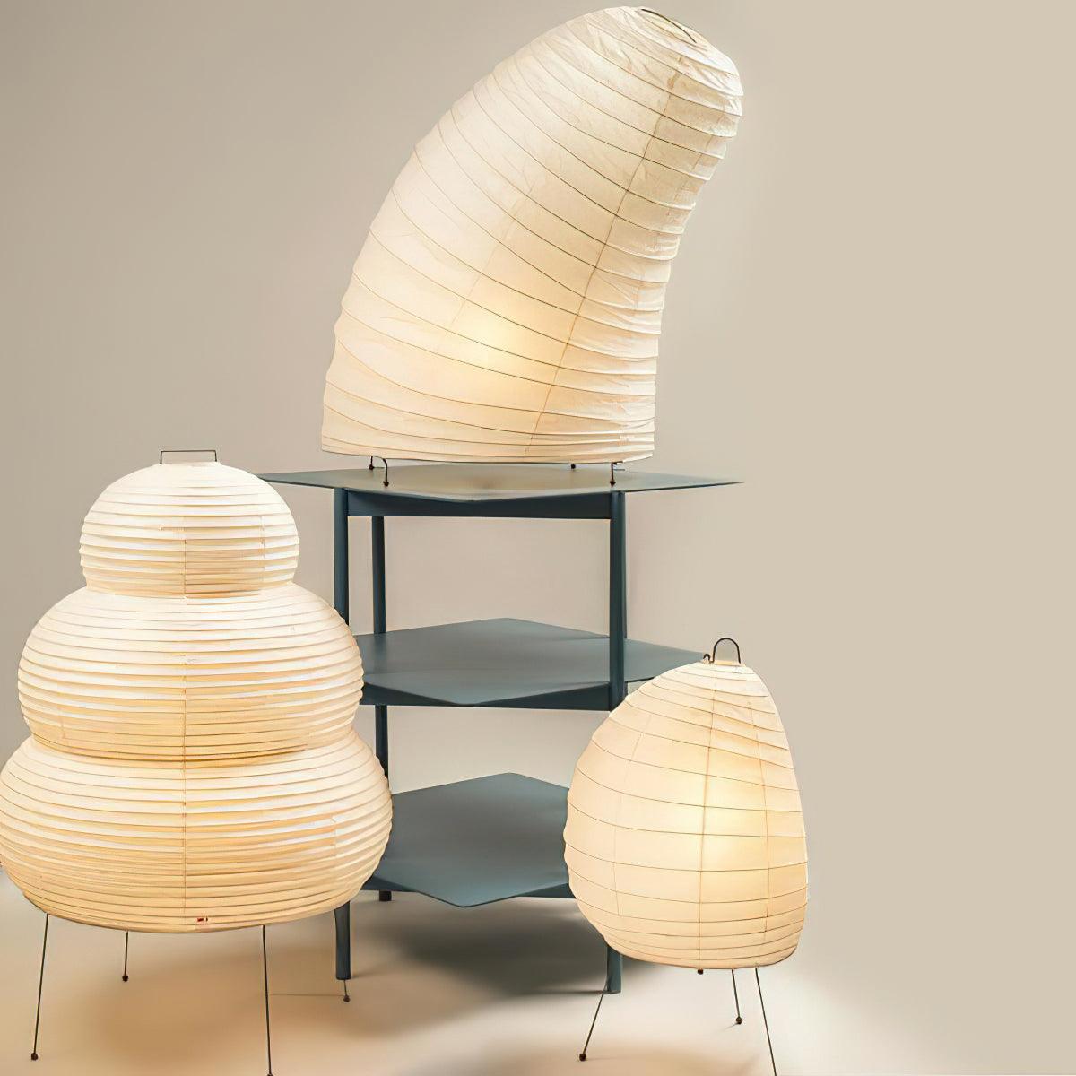 Akari Paper Silhouette Table Lamp