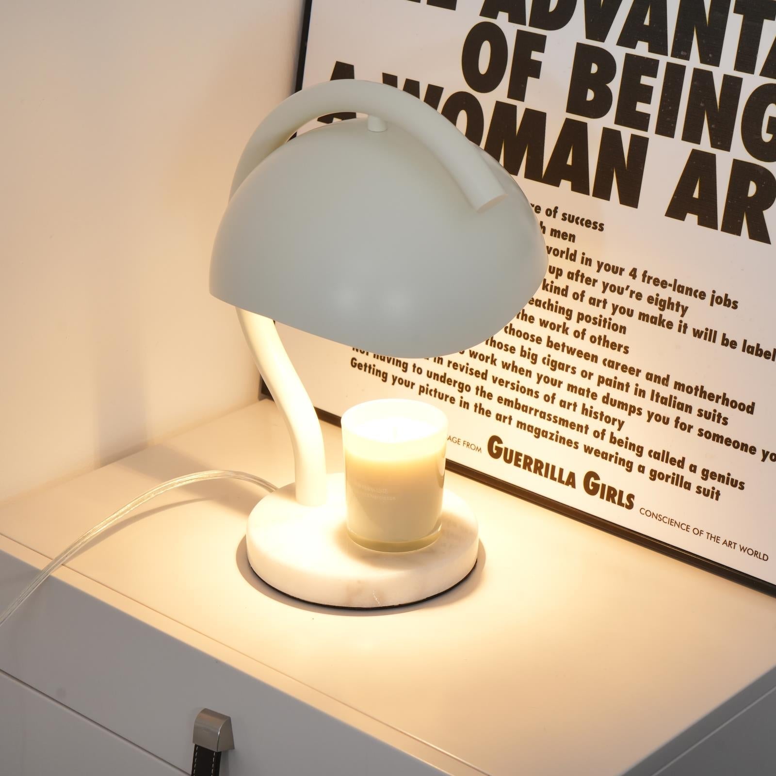 Mushroom Style Candle Warmer Lamp