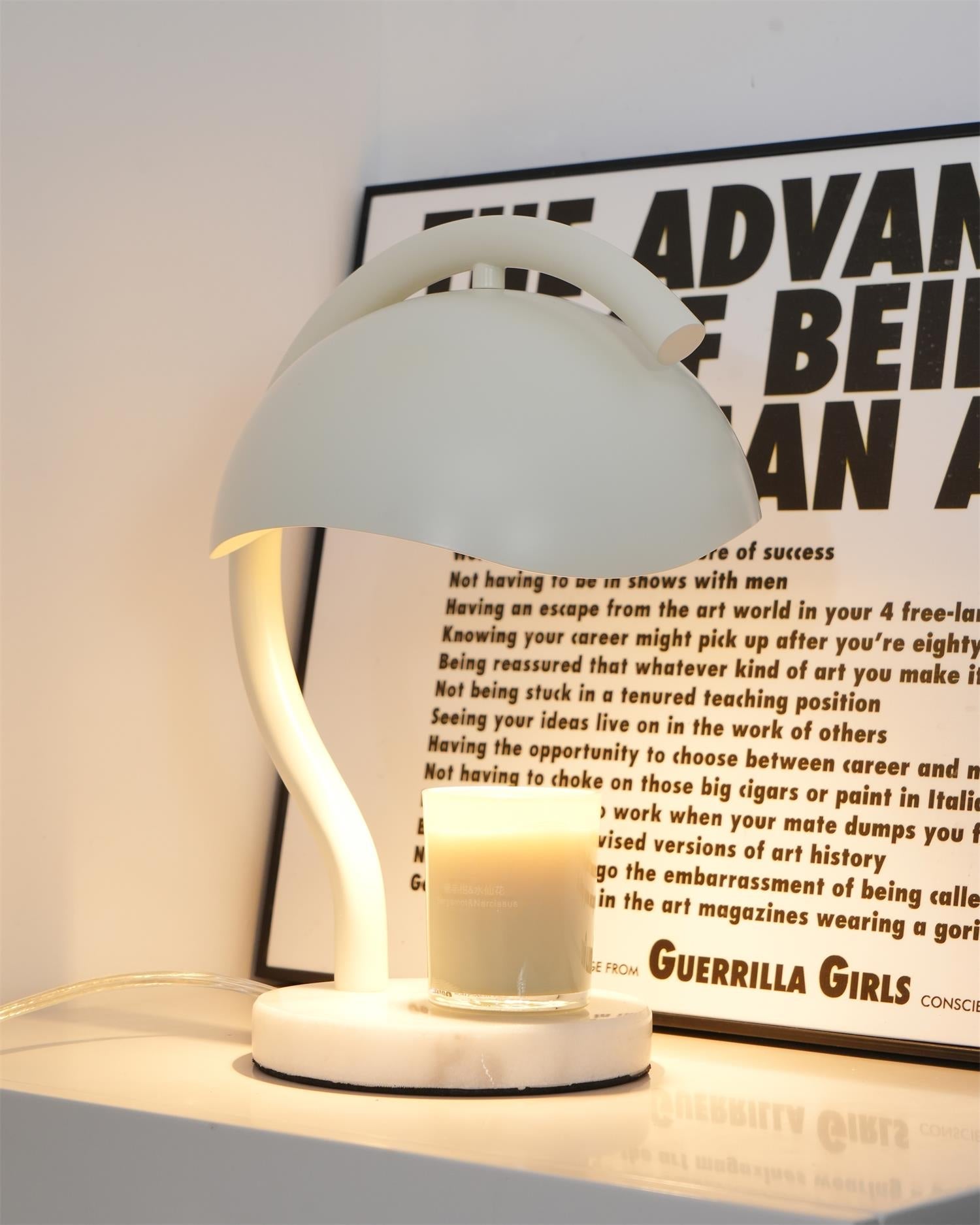 Mushroom Style Candle Warmer Lamp