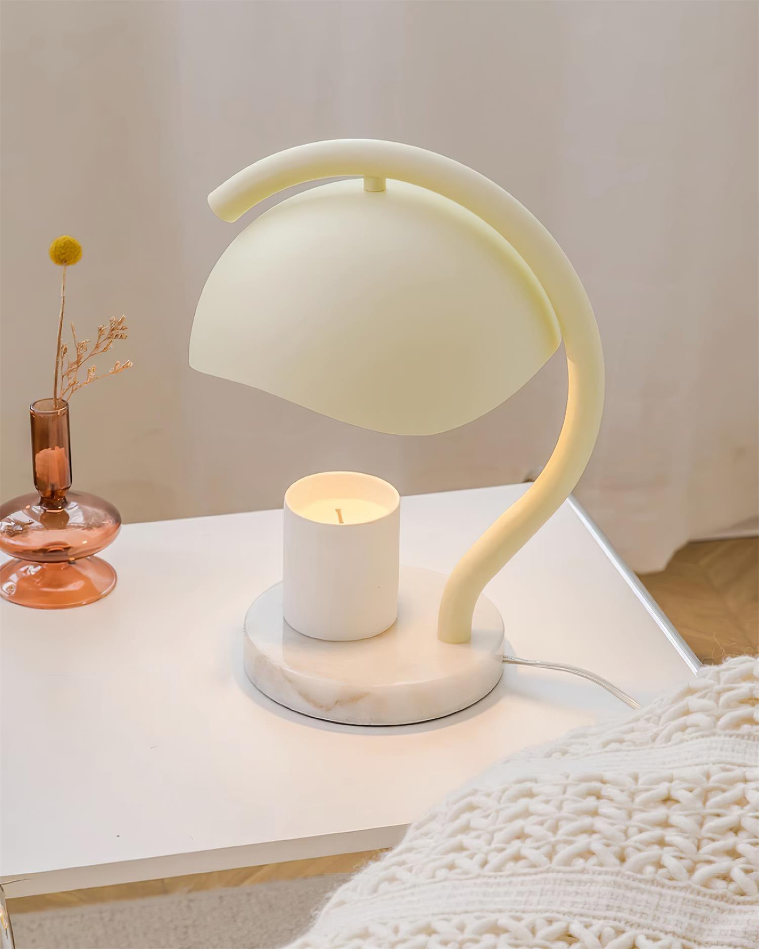 Mushroom Style Candle Warmer Lamp