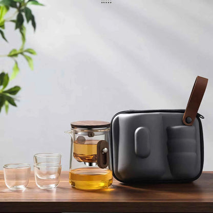 Travel Glass Tea Brewing Set