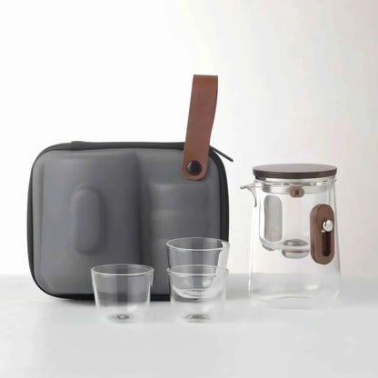 Travel Glass Tea Brewing Set