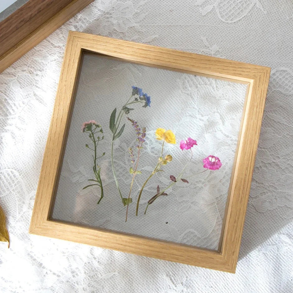 Solid Wood Gallery-Inspired Display Photo Frame