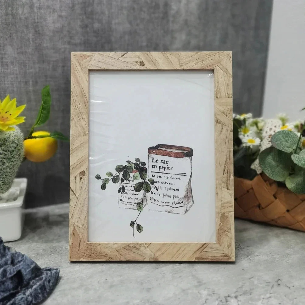 Floating Acrylic Desk Display Frame