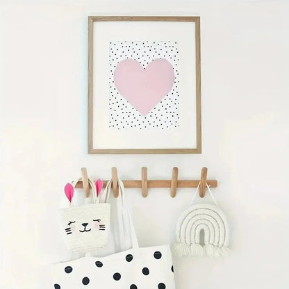 Freestanding Wood Coat Rack Stand