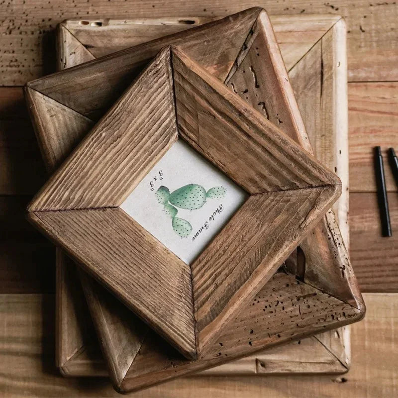 Solid Wood Clean-Line Photo Frame