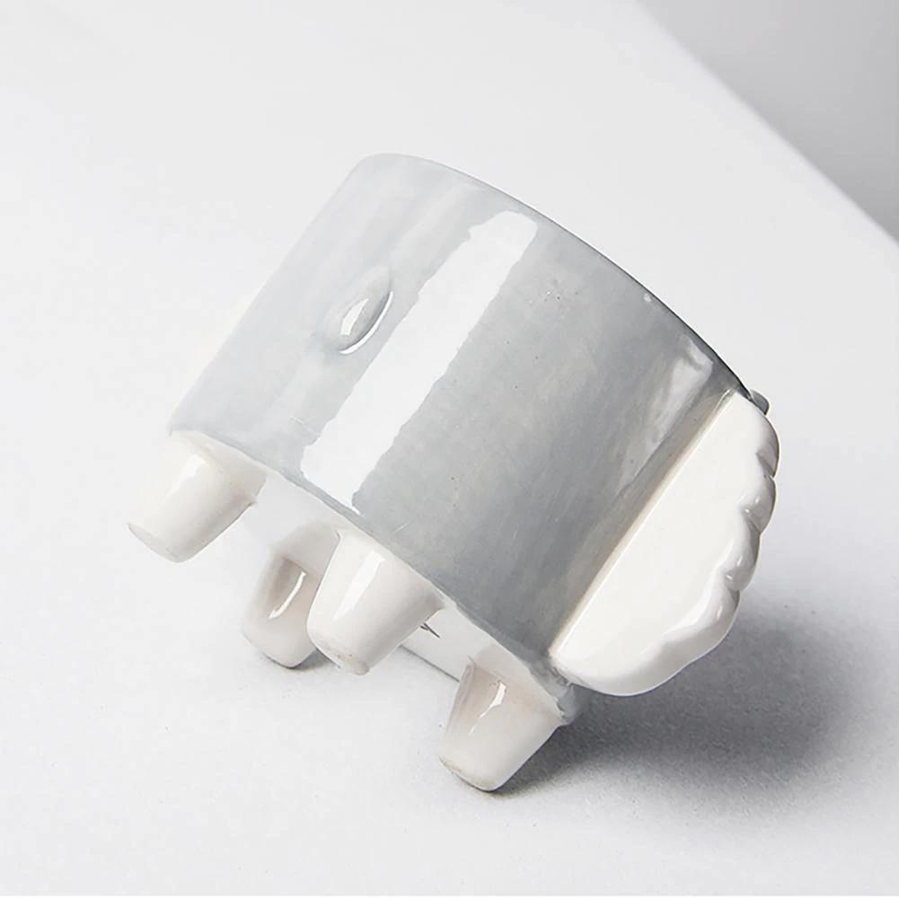 Square Animal Ceramic Succulent Planter Set