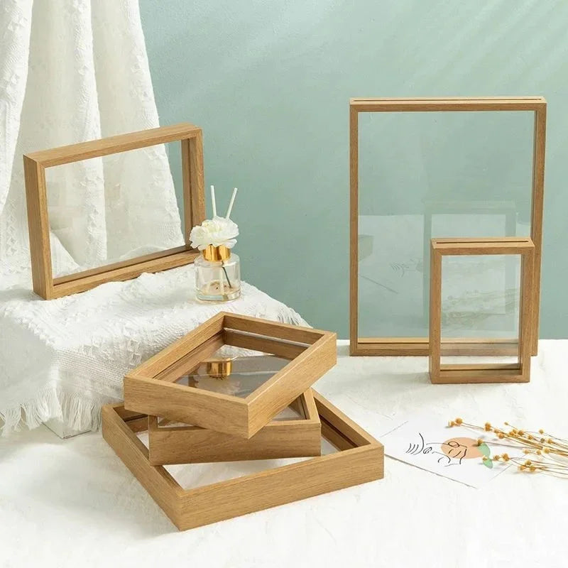 Solid Wood Traditional Profile Photo Frame