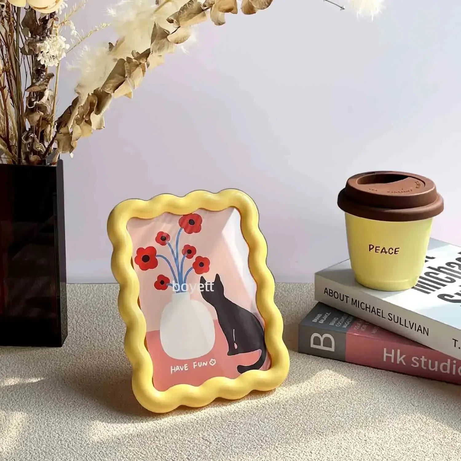 Clear Acrylic Single-Panel Display Photo Frame