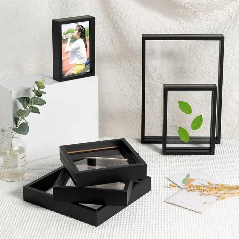 Solid Wood Traditional Profile Photo Frame