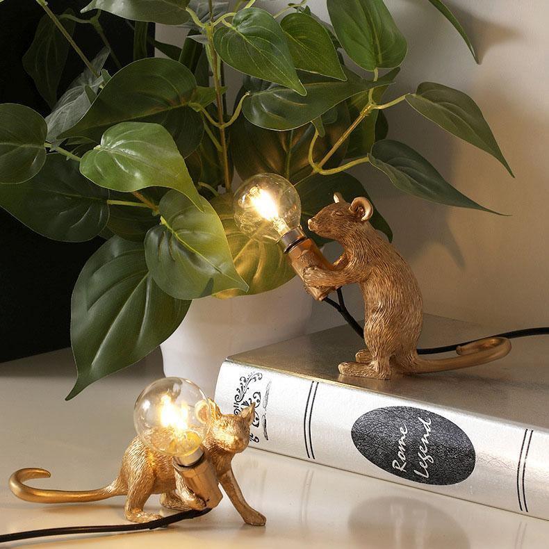 Mouse Figure Table Lamp