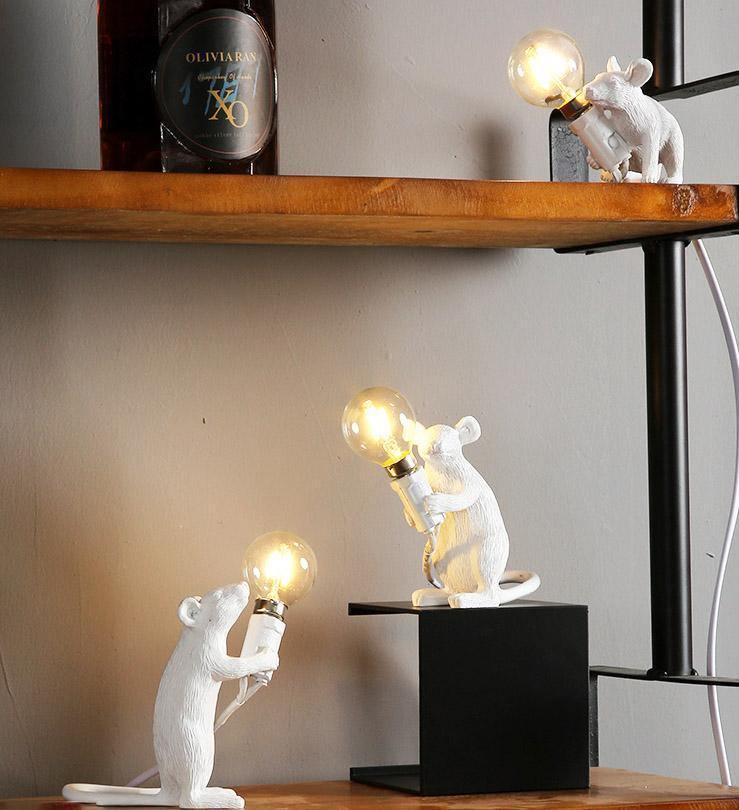 Mouse Figure Table Lamp