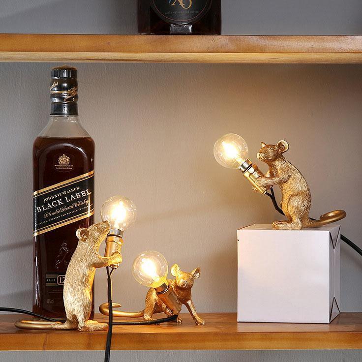 Mouse Figure Table Lamp