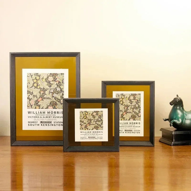 Floating Acrylic Solid Block Photo Frame