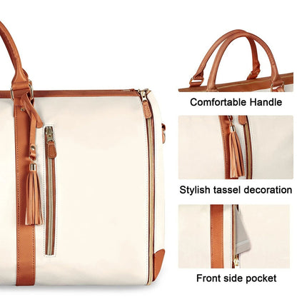 Convertible Garment Duffel Bag | Foldable Travel Suit Bag