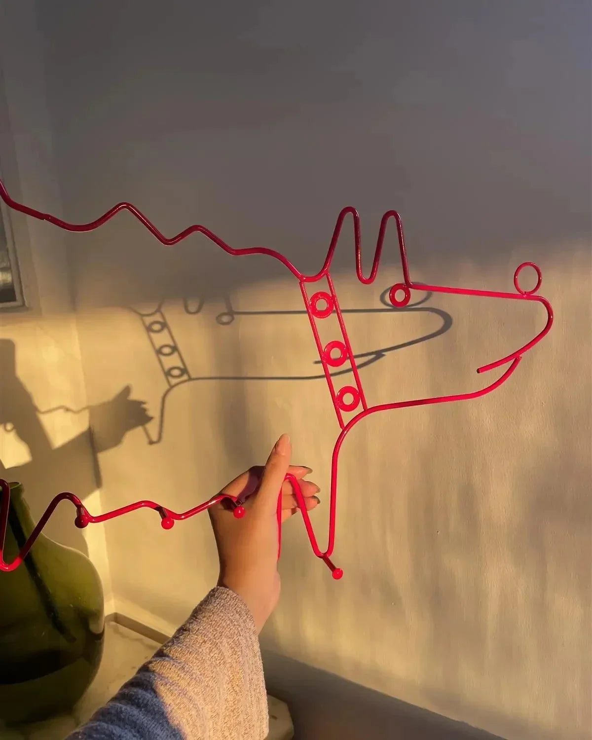 Animal Outline Wall Hook Rack