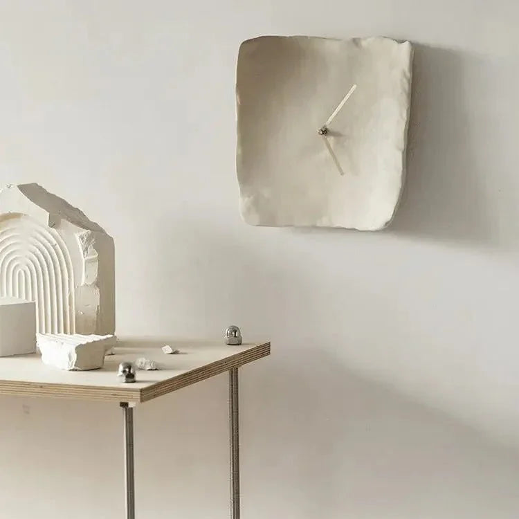 Square Minimal Dial Wall Clock