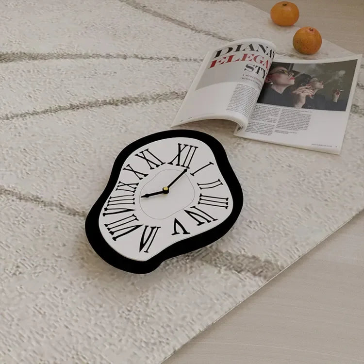 Surreal Melt Effect Wall Clock