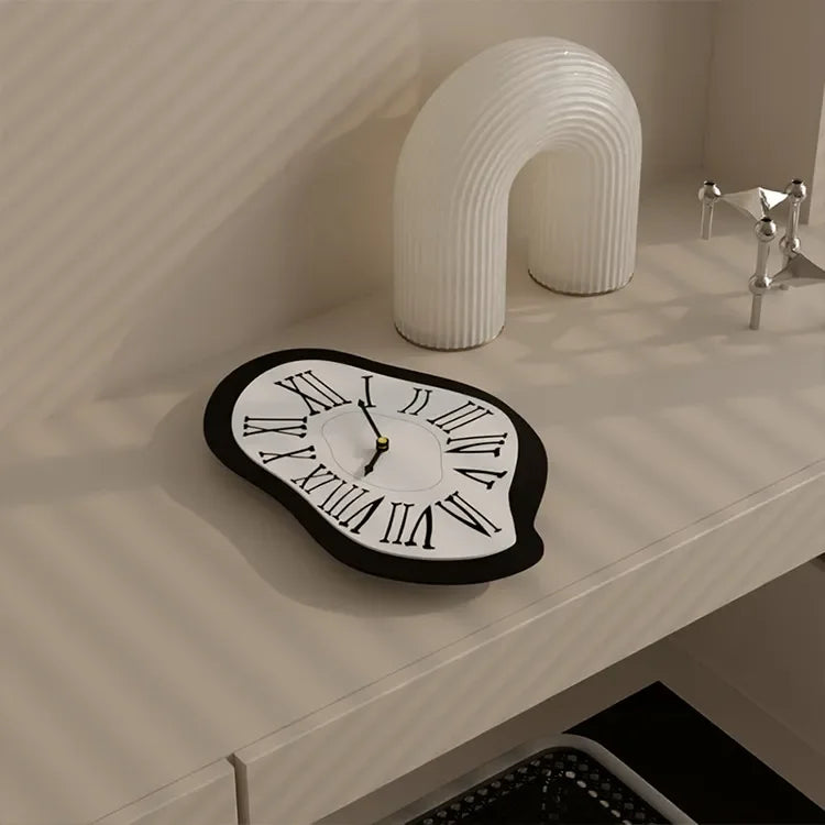 Surreal Melt Effect Wall Clock
