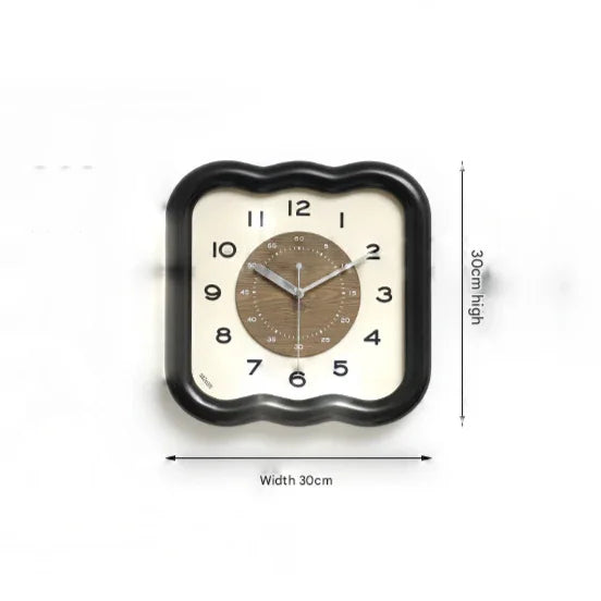 Square Frame Dial Wall Clock