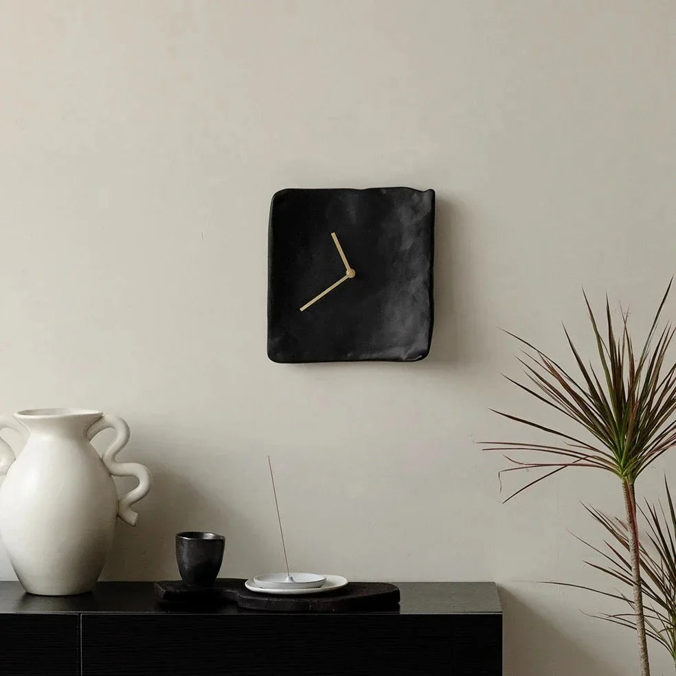 Square Minimal Dial Wall Clock