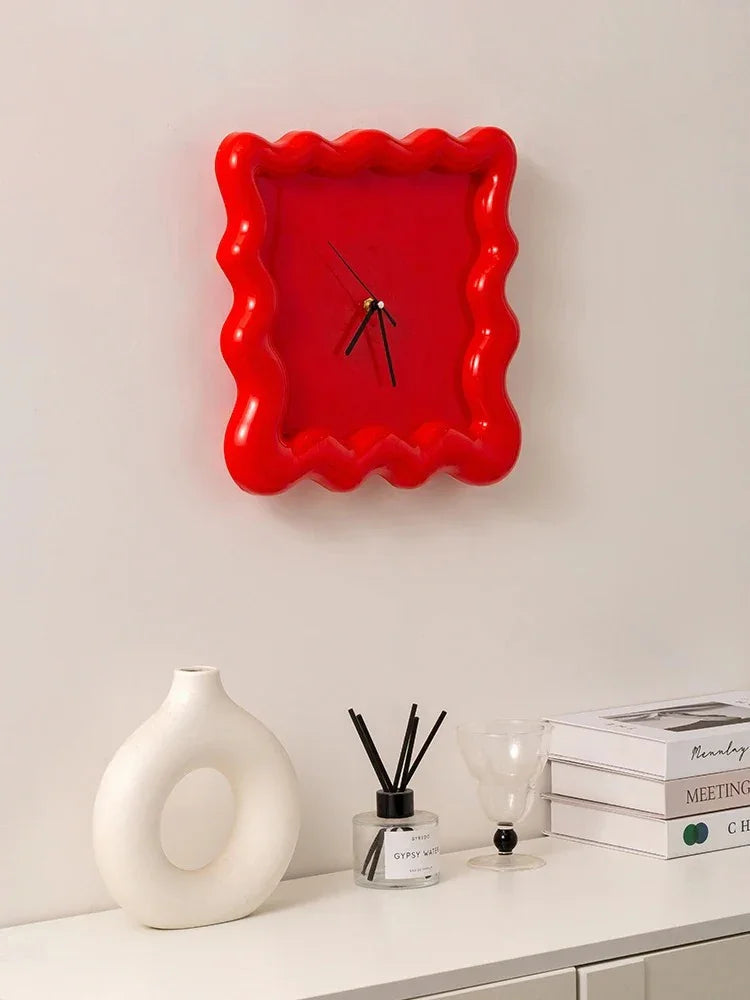 Minimalist Round Face Wall Clock