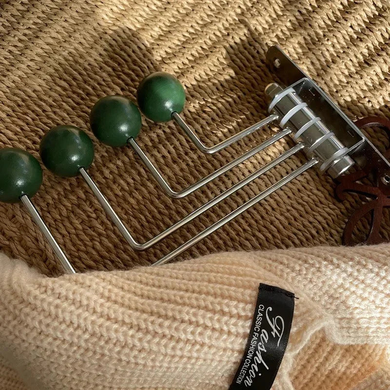 Retro Metal Wall Coat Hook Rack