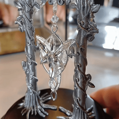 Evenstar of Alfheim Pendant Necklace – 925 Sterling Silver