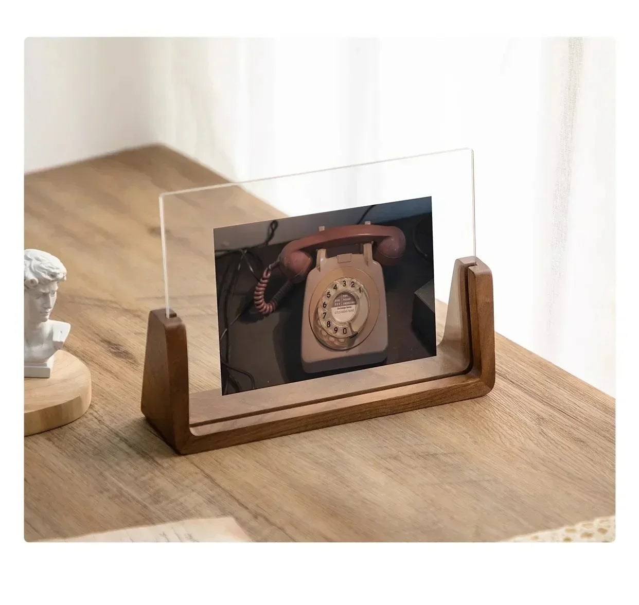 Solid Wood Modern Profile Photo Frame