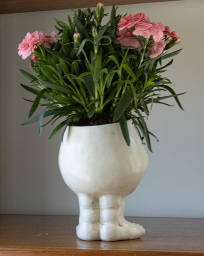 Face Head Planter Set