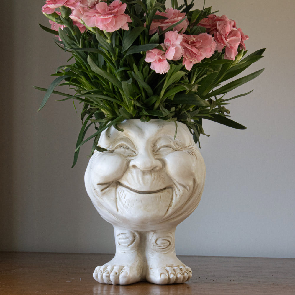 Face Head Planter Set