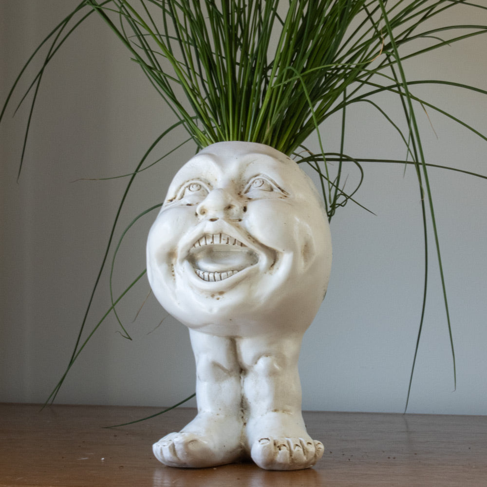 Face Head Planter Set