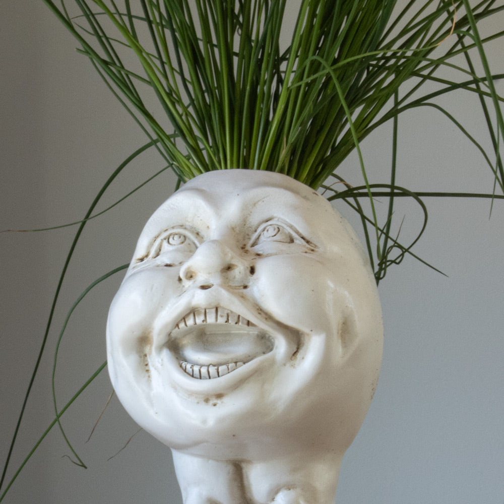 Face Head Planter Set