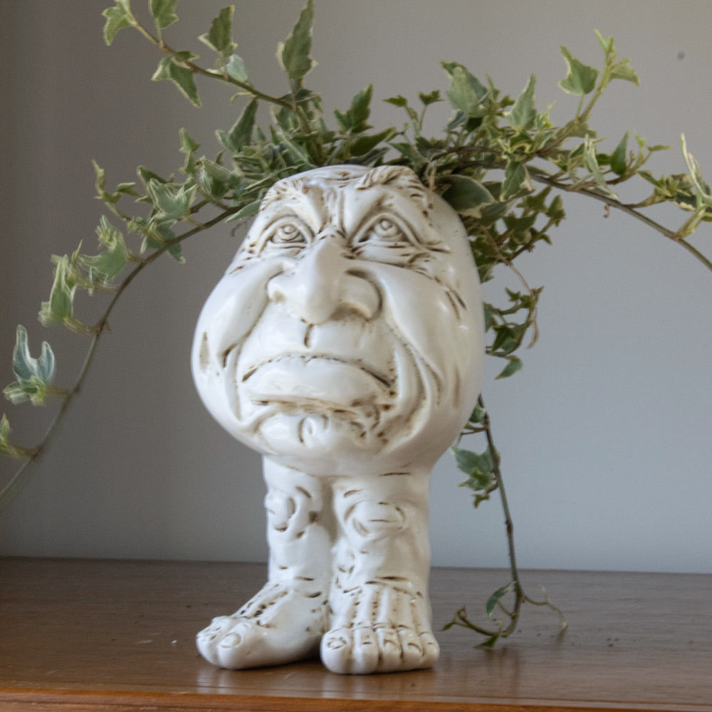 Face Head Planter Set