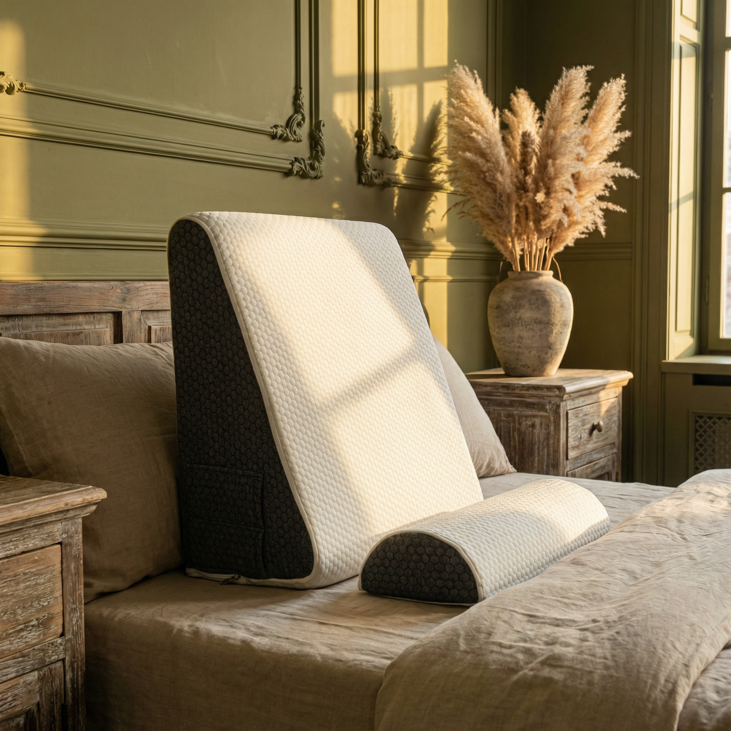 Inclined Wedge Support Pillow | Firm Bed Elevation