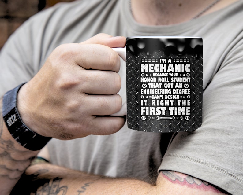 Black Ceramic Coffee Mug | Never Wrong Quote Print