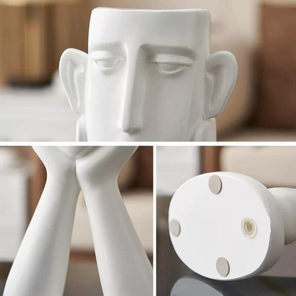 Classical Bust Planter Pot Set