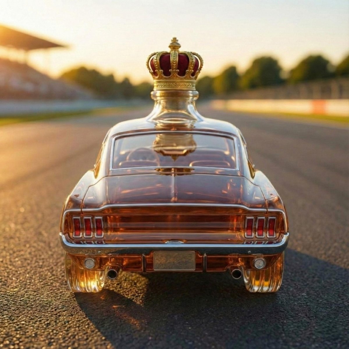Vehicle Whiskey Decanter Bottle