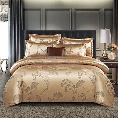 Luxury Satin Duvet Cover Set - RoyalDream-King 220x240cm 1st-1-State of Style