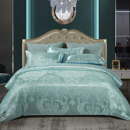 Luxury Satin Duvet Cover Set - RoyalDream-King 220x240cm 1st-1-State of Style