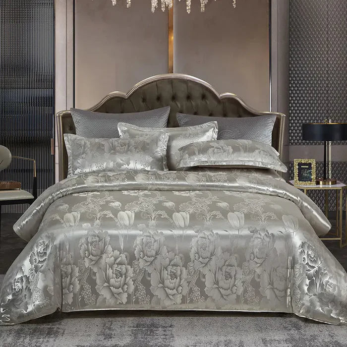 Luxury Satin Duvet Cover Set - RoyalDream-King 220x240cm 1st-6-State of Style