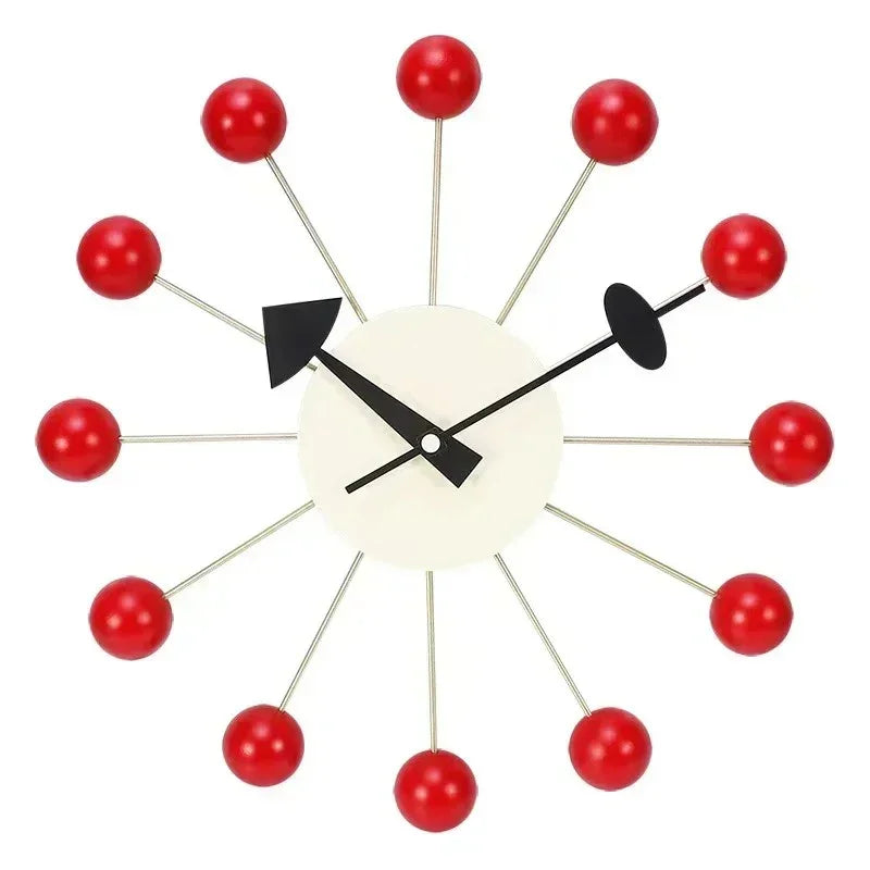 Ball Accent Modern Design Wall Clock