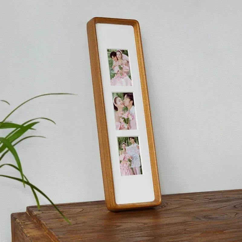 Horizontal-Orientation Floating Acrylic Photo Frame