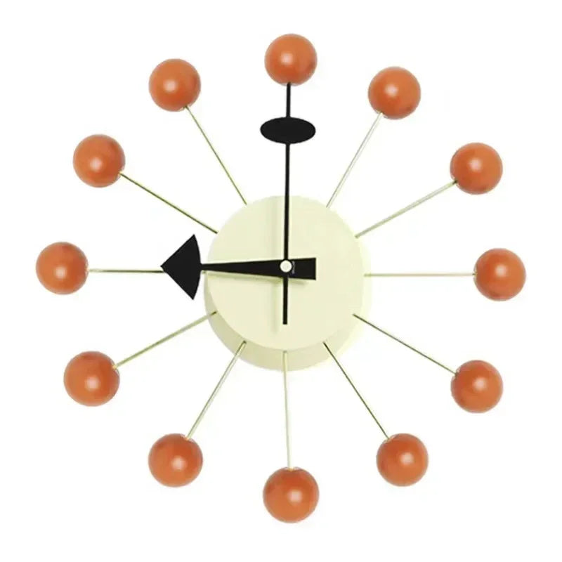 Ball Accent Modern Design Wall Clock