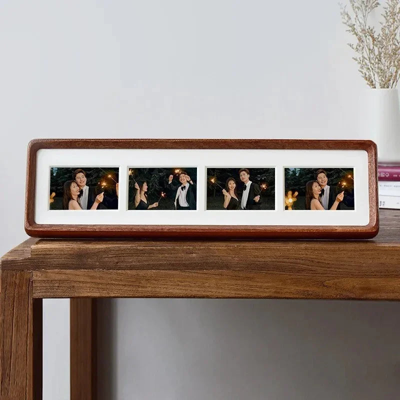 Horizontal-Orientation Floating Acrylic Photo Frame