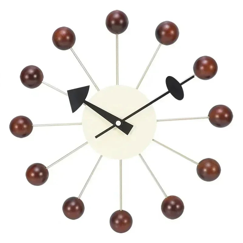 Ball Accent Modern Design Wall Clock