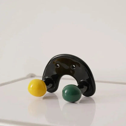 Color Dot Wall Hook Rack