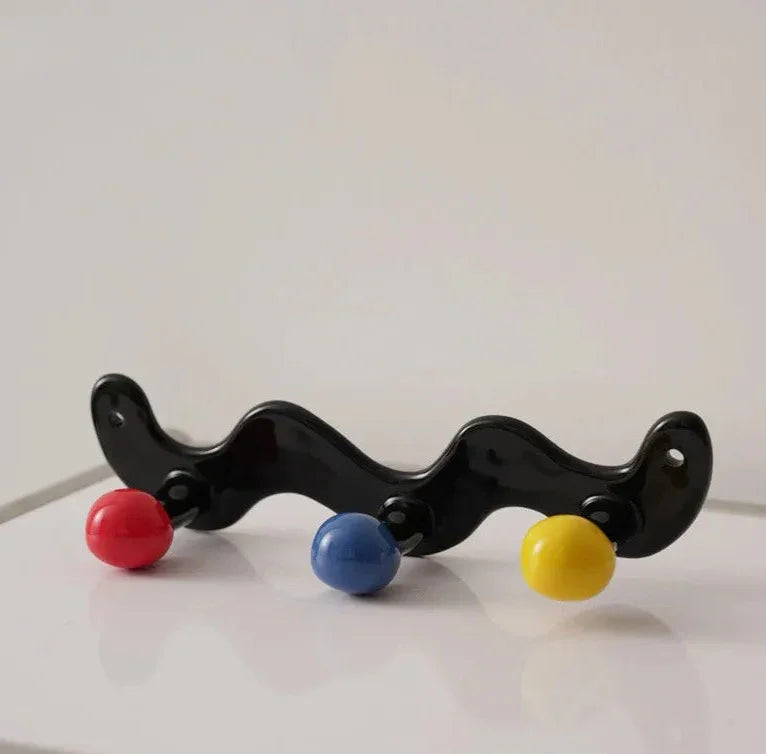 Color Dot Wall Hook Rack